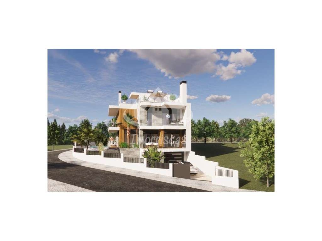 Moradia T4 com piscina e lareira, no Bairro da Primavera, Santa Iri... - Grande imagem: 3/52