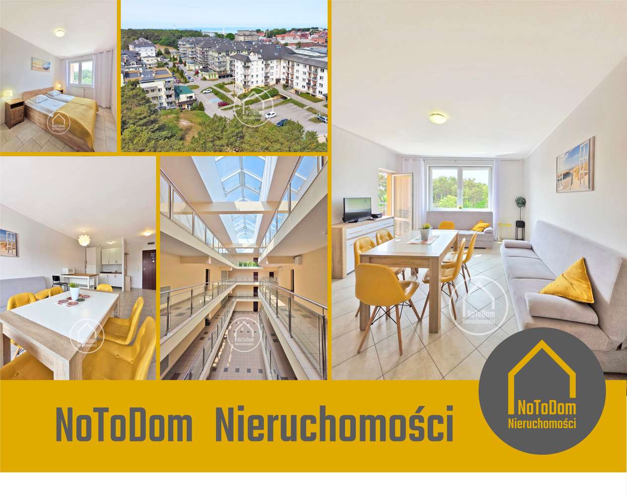 Ustka, Na Wydmie – 2 pokoje, loggia, blisko morza, 46,8 m²