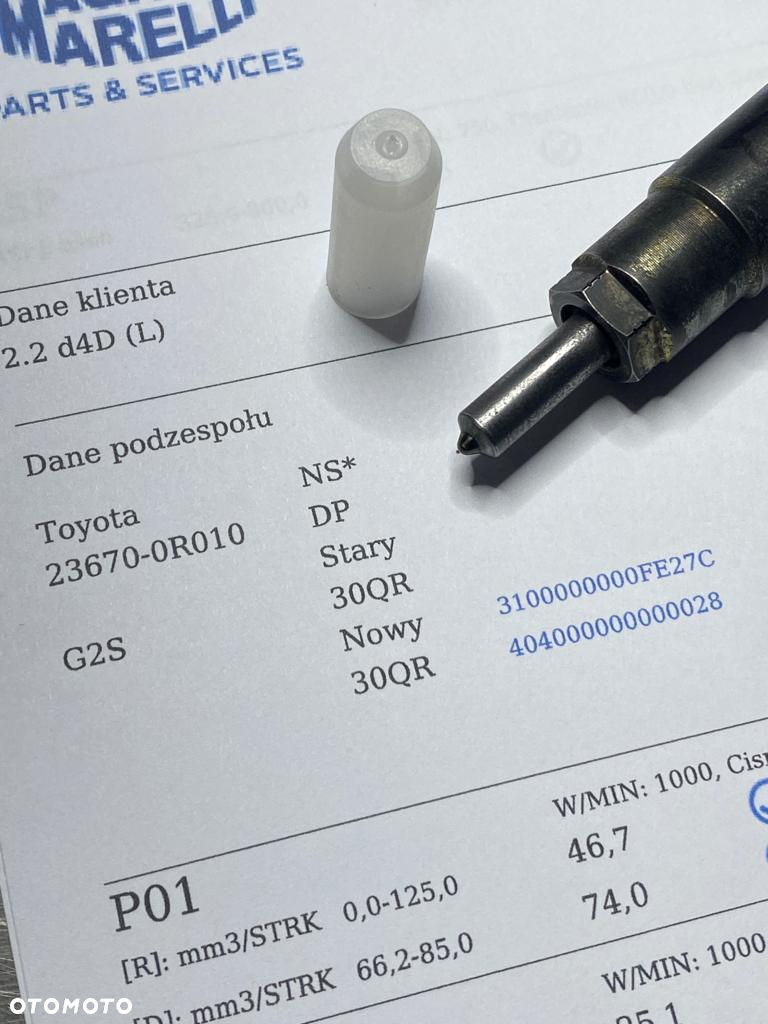 WTRYSKIWACZ TEST 2.0 2.2 D4D 23670-0R010 WTRYSK SPRAWDZONE IMA TOYOTA AVENSIS T25 T22 COROLLA RAV4 - 4