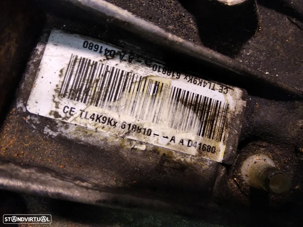 CAIXA DE 6 VELOCIDADES RENAULT MEGANE II 1.5DCI TL4K9K TL4k9k TL4A000 TL4A001 TL4001 TL4000 TL4A014 - 3