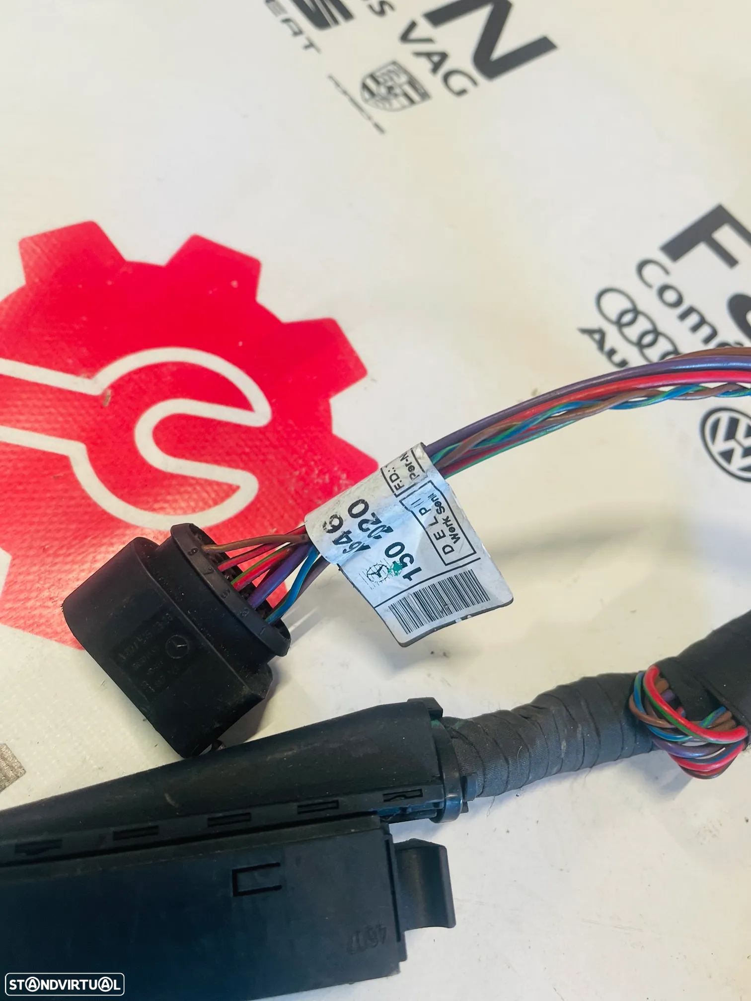 INSTALAÇÂO MOTOR CABLAGEM MERCEDES C220 W204 A6461502020 - 2
