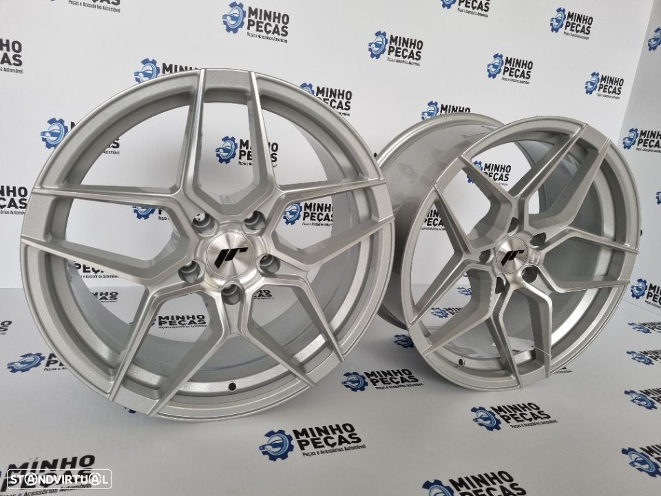 Jantes Japan Racing (JR34) em 19 Silver BMW - 2