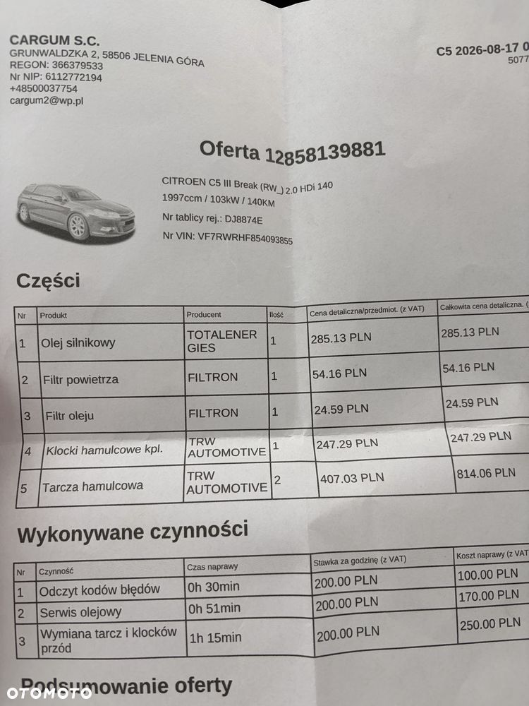 Citroën C5 - 5