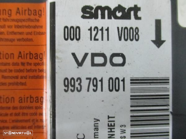 Centralina / Modulo Airbags Smart Fortwo Cabrio (450) - 4