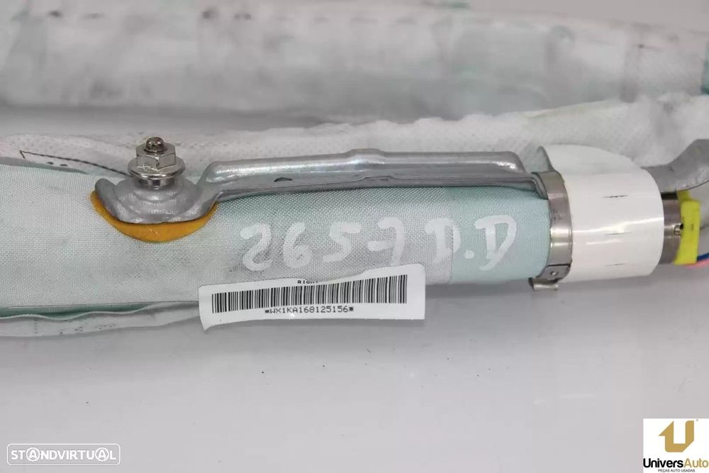 AIRBAG CORTINA FRONTAL DIREITO NISSAN JUKE 2016 -X12C34209639 - 4