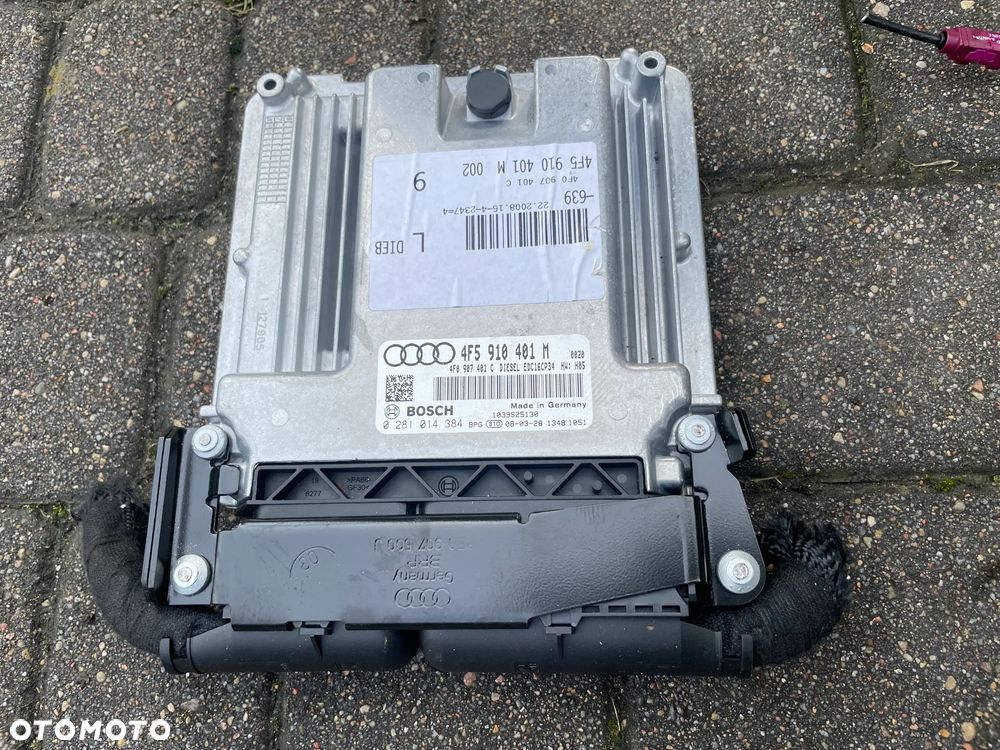 KOMPUTER STEROWNIK SILNIKA AUDI A6 C6 2.7 TDI 4F5910401M BPP - 1