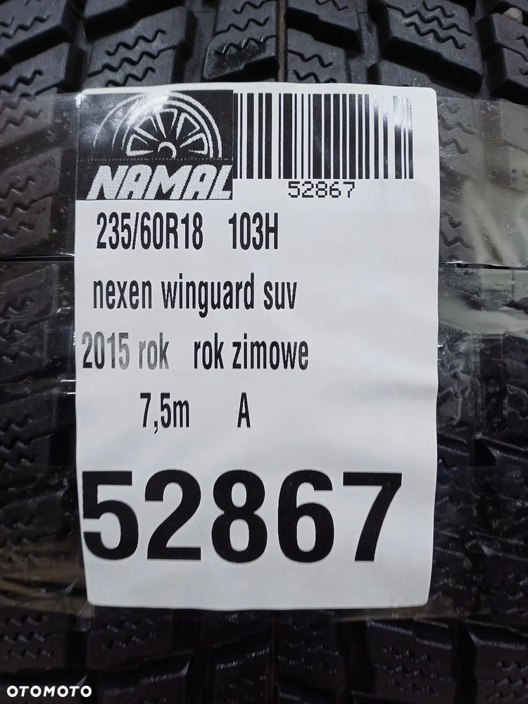 zimowa Nexen Winguard Suv 235/60R18 7.5mm opona pojedyncza 52867 - 9