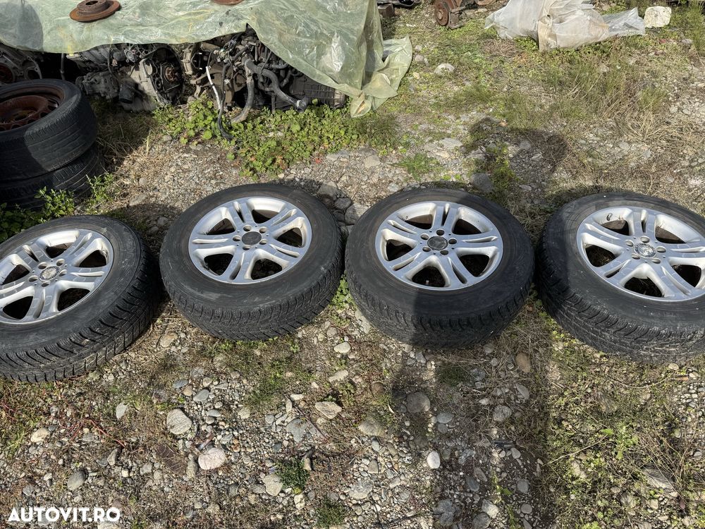 Jante Mercedes Glk 17  4x4 cu cauciucri iarna C E Class - 1