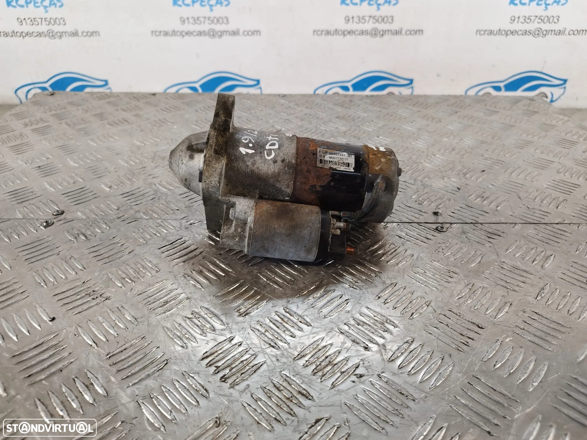 MOTOR ARRANQUE OPEL INSIGNIA A 2.0 CDTI 16V 160CV A20DTH GM55352882 55352882 M001T30172 ASTRA H ASTRA J P10 ZAFIRA B VECTRA C SAAB 93 9.3 9-3 - 4
