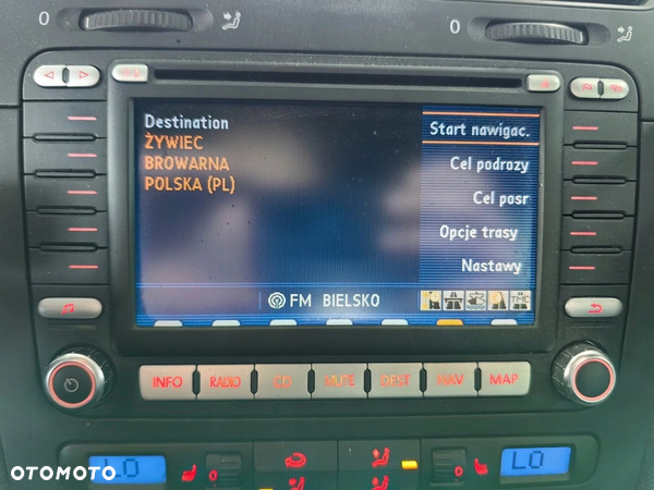 Radio Nawigacja VW GOLF JETTA TOURAN PASSAT 1K0920874B 2din