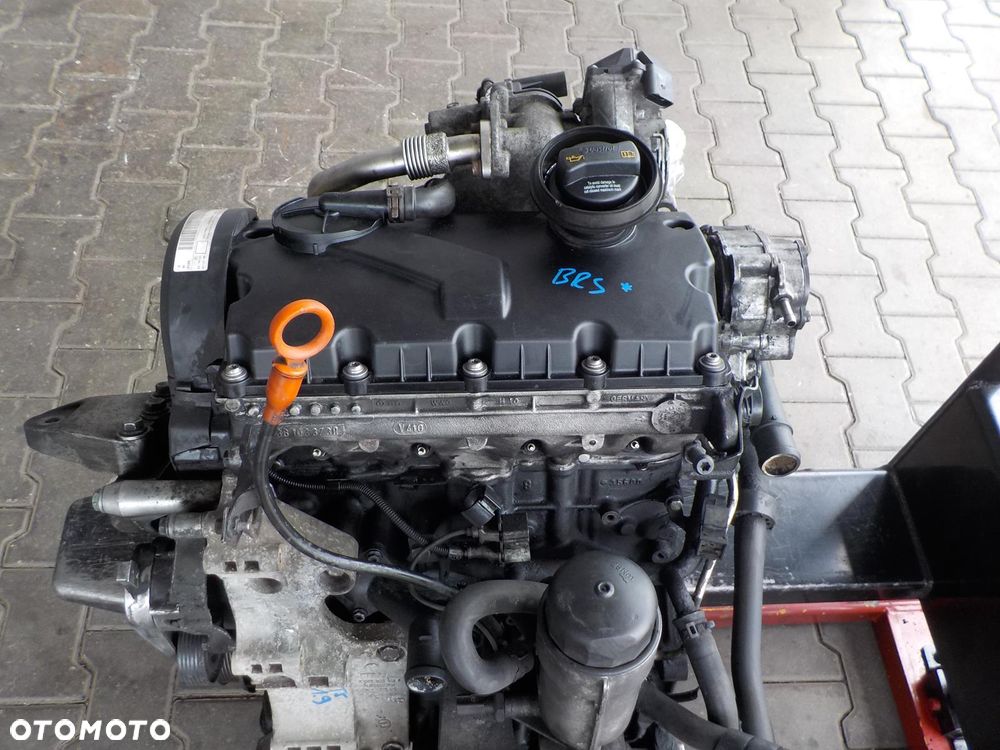 VW T5 1.9 TDI SILNIK BRR BRS  WTRYSKI TURBO KOLEKTORY SPRAWNY - 2