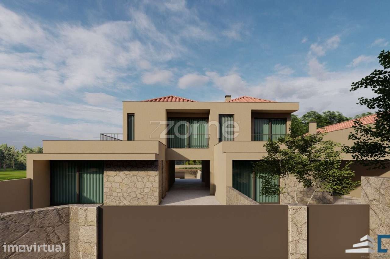 Terreno com projeto para duas moradias T3 | Âncora - Grande imagem: 3/24