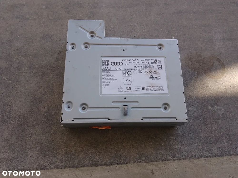 CZYTNIK MULTIMEDIA MMI AUDI 8Y0035043C - 1