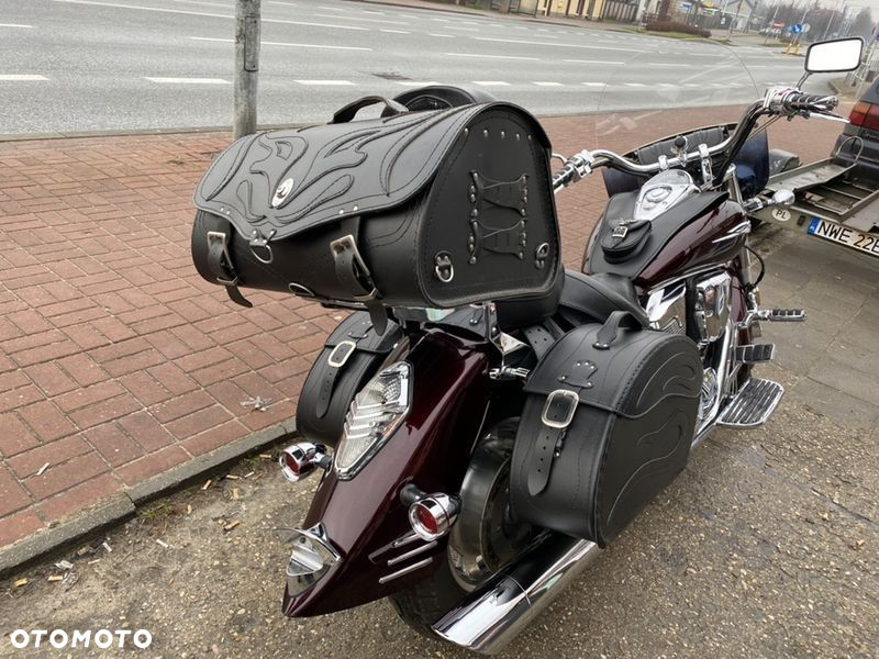 Kufer sakwy skórzane motocyklowe komplet - 3