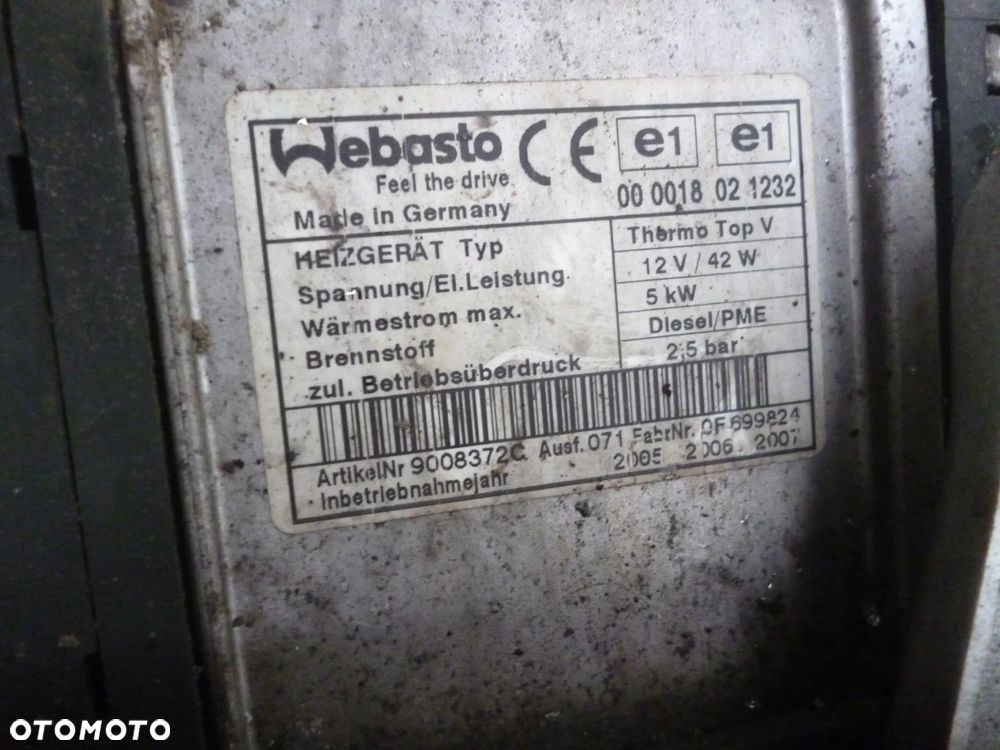 VW TOURAN I WEBASTA OGRZEWANIE POSTOJOWE - 3
