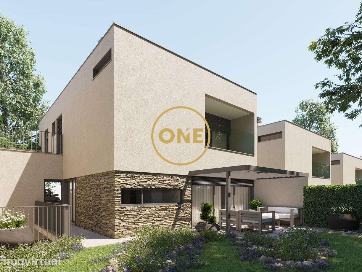 Moradia nova, 2 pisos, 3 Suites, arquitetura moderna, Palmeira (Braga) - Grande imagem: 3/10