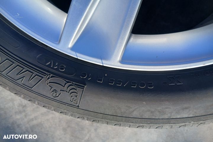 Jante aliaj cu anvelope 16 - set 8P0601025AN 205/55 R16 6.5JX16H2 ET5 - 4