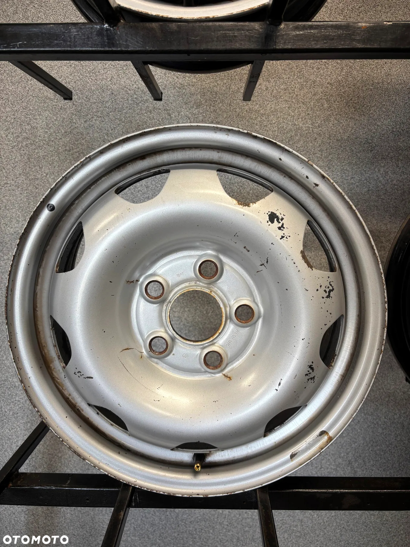 4 FELGI STAL. VW TRANSPORTER T5 , T6 , MULTIVAN , CARAVELLE  16'' 6,5J  ET51 - 4