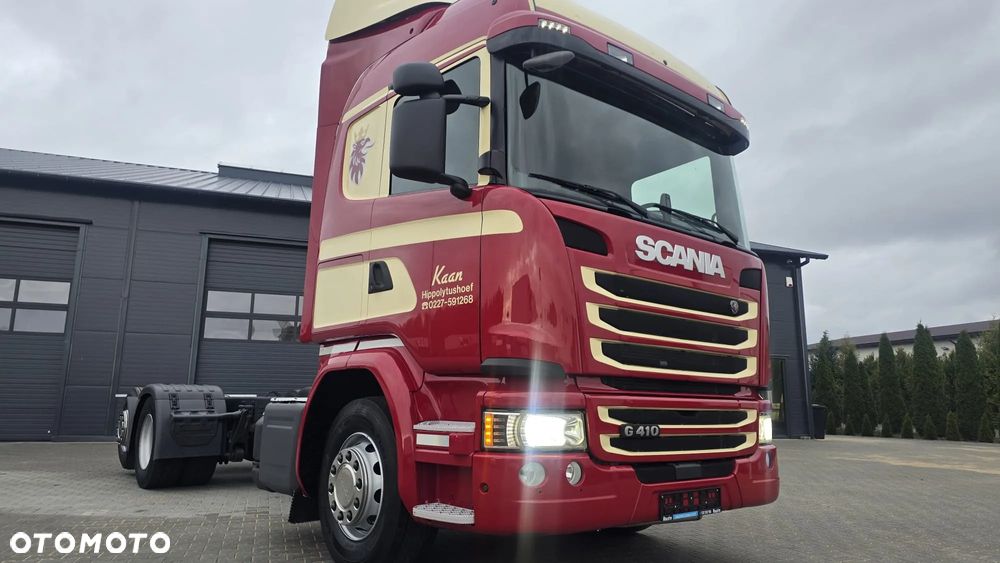 Scania G410 Euro 6 6x2 bez EGR do zabudowy beczka mleko laweta super stan! świeży import z Holandii - 11