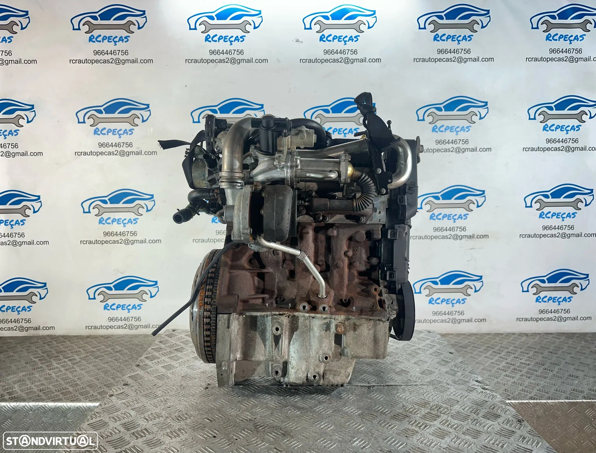 .Motor Completo Renault 1.5 dCi 106cv 8v K9K K9KH282 K9K282 Continental - 6