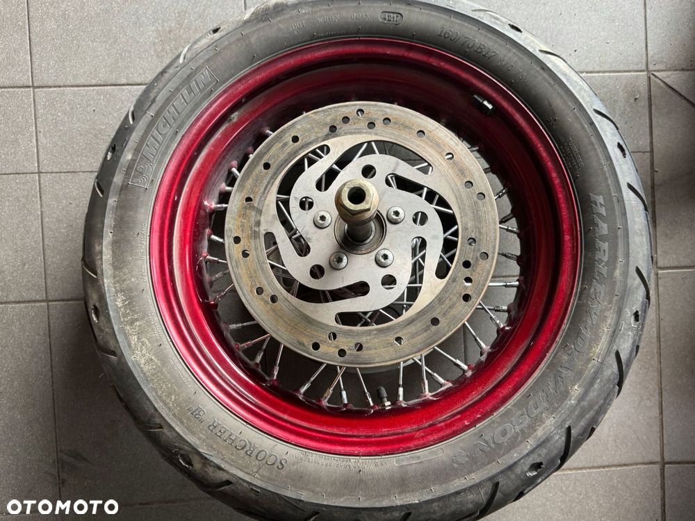 koło felga pulley pasowe komplet harley davidson 17 x 4,5 dyna street bob - 5