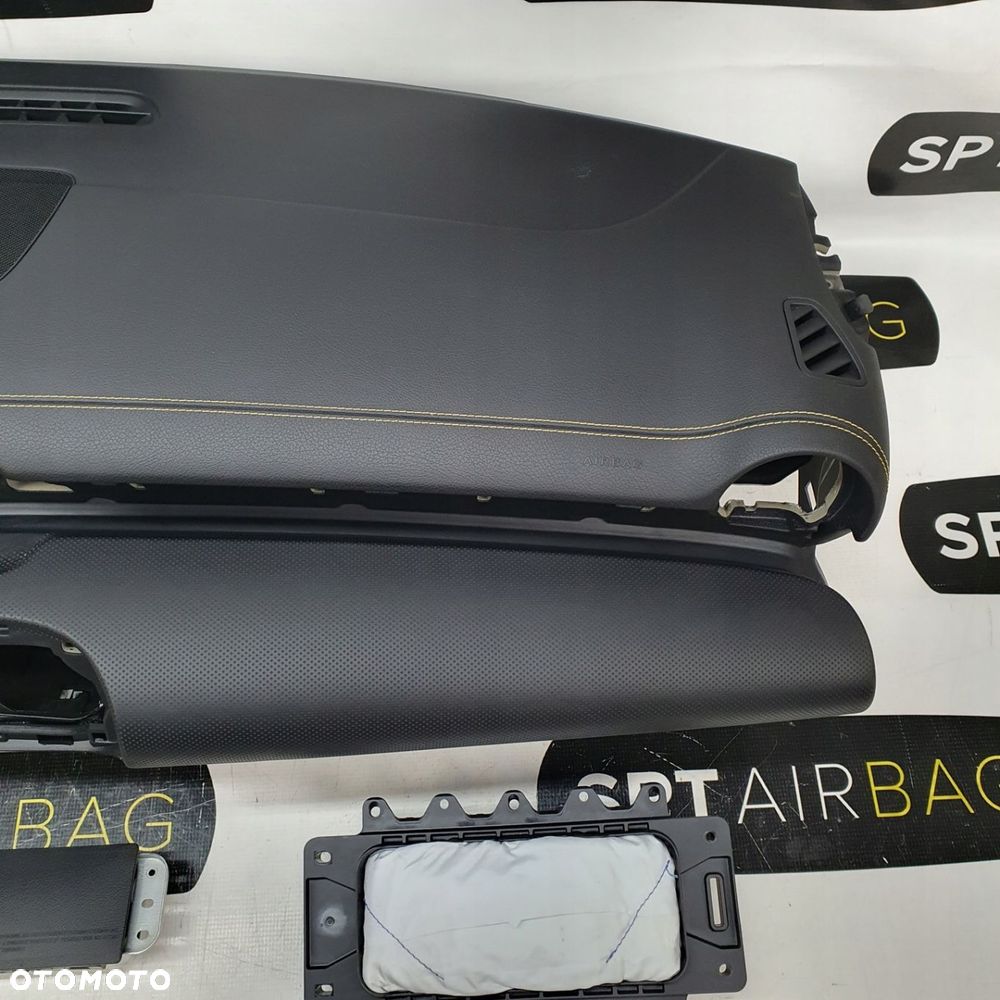 MERCEDES A KLASA W177 CLA 45 A45 AMG NITKA HEAD UP DESKA ROZDZIELCZA KONSOLA KOKPIT PULPIT PODUSZKI AIRBAG AIR BAG PASY KIT SET - 4