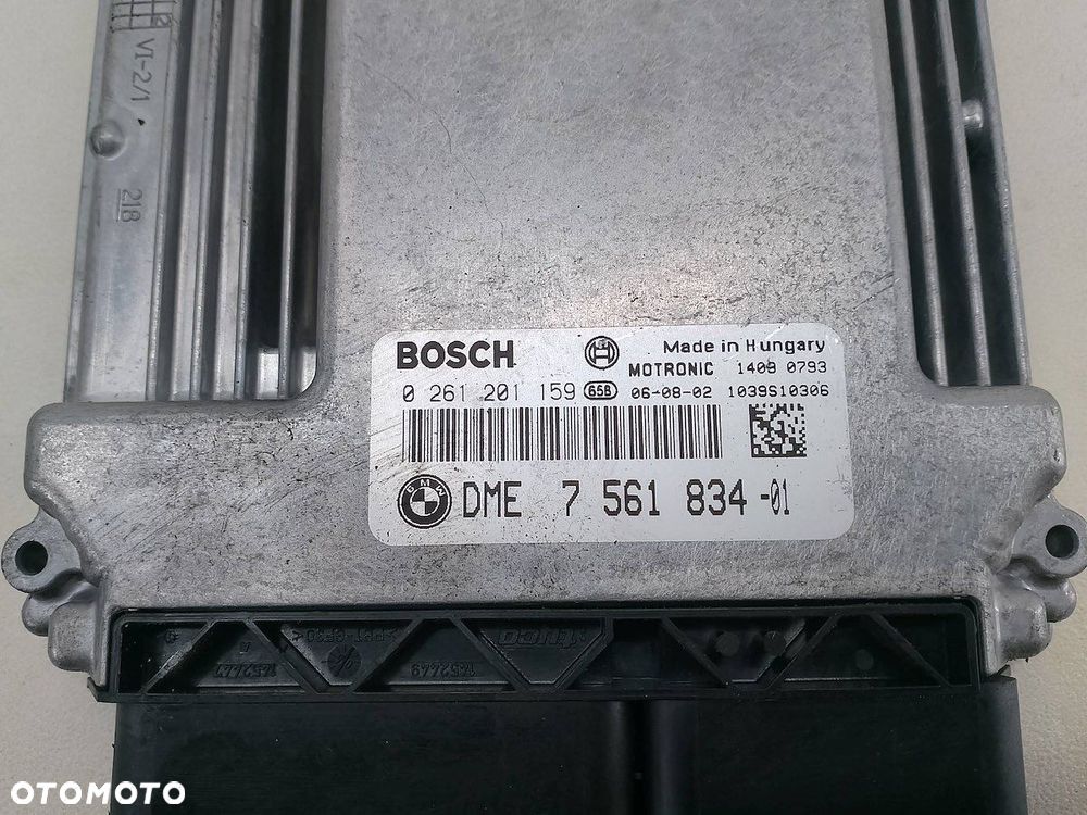 KOMPUTER, STEROWNIK BMW E90 7561834-01 0261201159  BOSCH 2.0 16V - 3