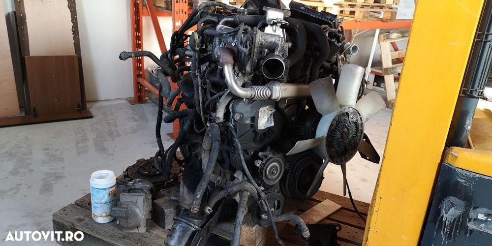 Motor Nissan Navara YD25 2.5 dci euro 4 cutie viteze injectoare calculator turbo pompa injectie - 3