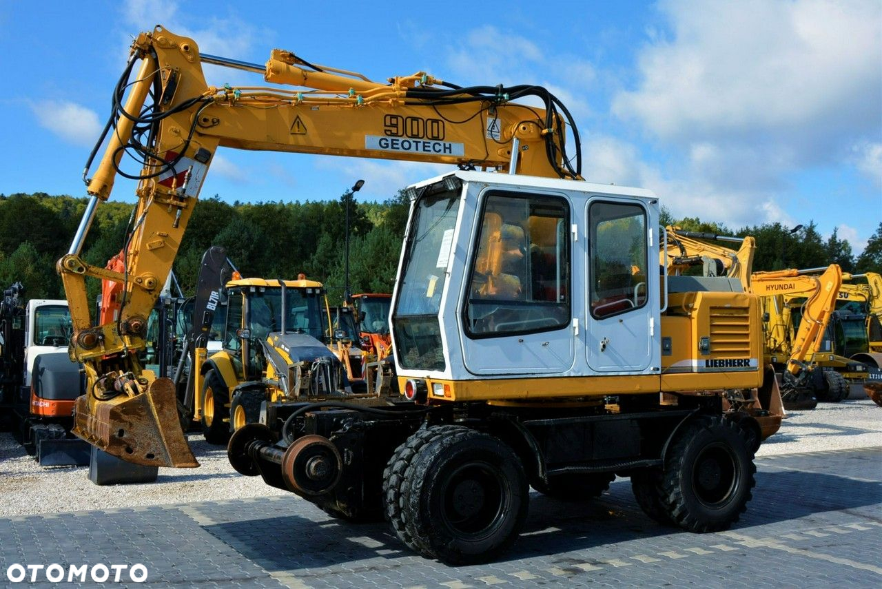 Liebherr A 900 ZW Litronic Koparka + Kolej - 6