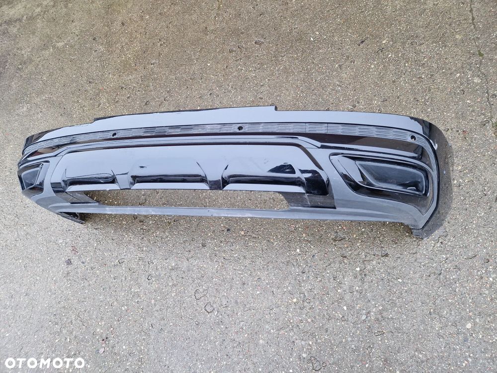 Audi Q7 II S Line lifting 19- zderzak tylny dyfuzor 4M - 2