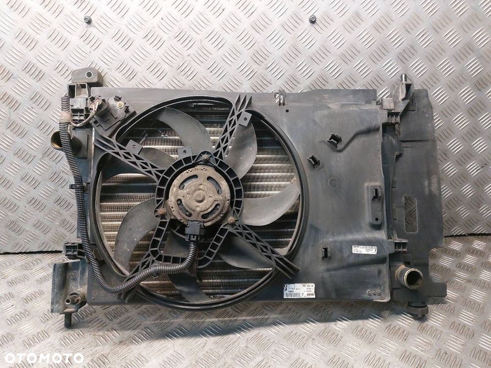 CHŁODNICA WODY WENTYLATOR FIAT GRANDE PUNTO 1.4 16V E5480005 51797135 - 1