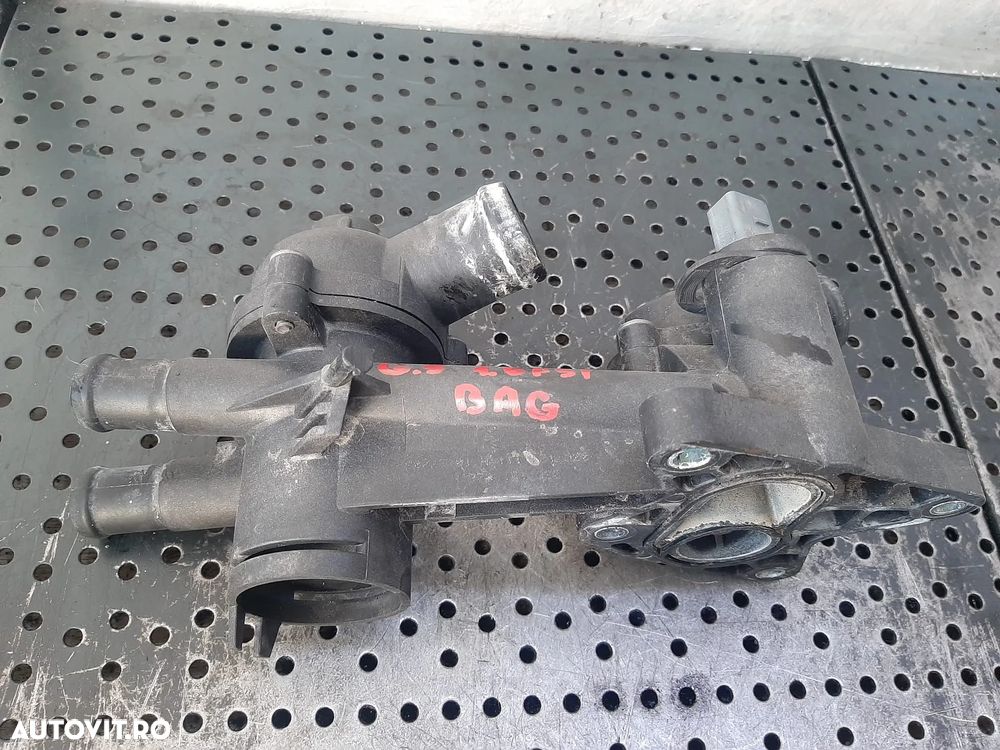 carcasa termostat  1.6 fsi bag  vw golf 5 skoda octavia 2 audi a3 8p seat leon 03c121118c - 3