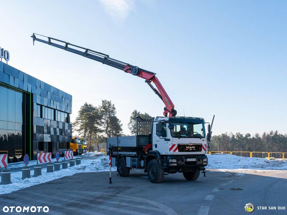 MAN TGM 18.340 4x4 Palfinger PK 18002 HDS Żuraw - 2