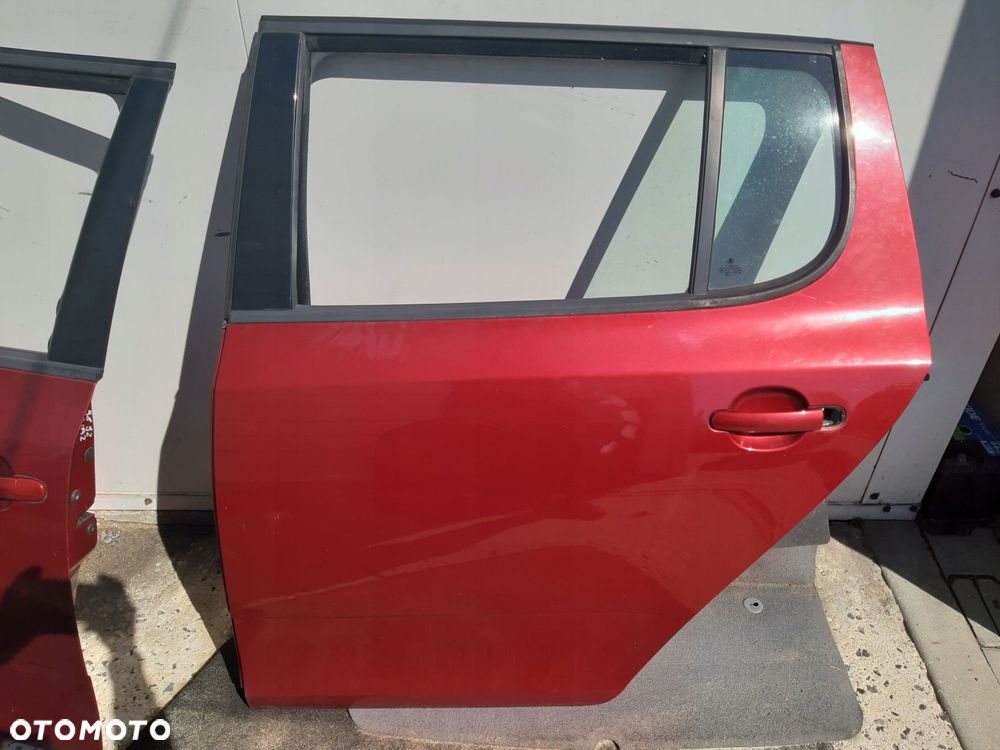 SKODA FABIA 2 II 07-14r HB DRZWI LEWE TYŁ 9892 - 1