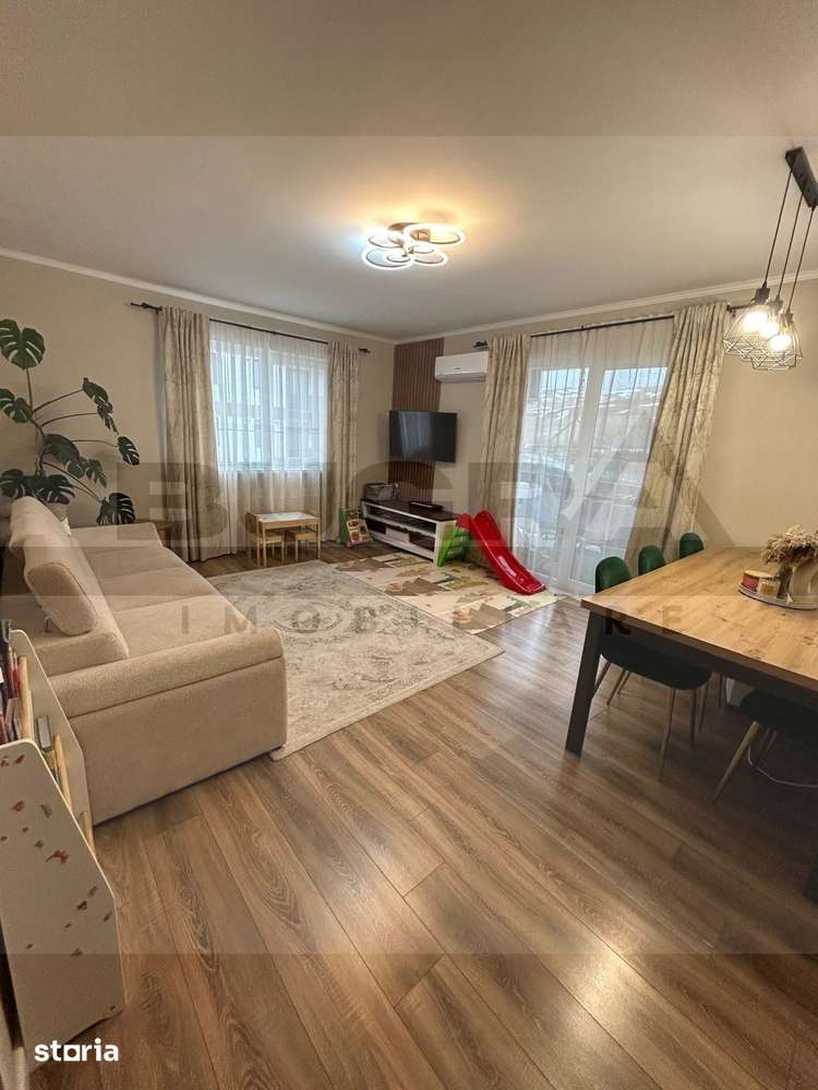 Apartament de 3 camere, 65mp, etaj intermediar, parcare, Apahida — fotografia 1