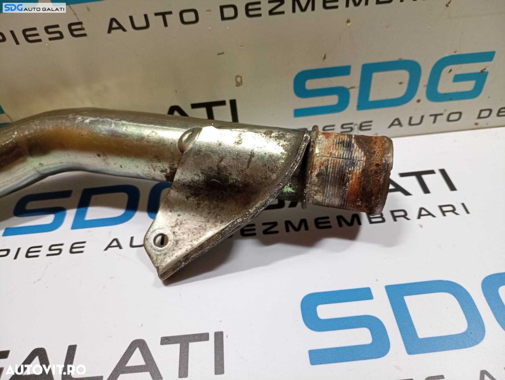 Teava Conducta Flansa Tub Tubulatura Apa Vas Expansiune Termostat Ford Galaxy 2.0 TDCI 2006 - 2015 Cod 9646559580 [M6184] - 5