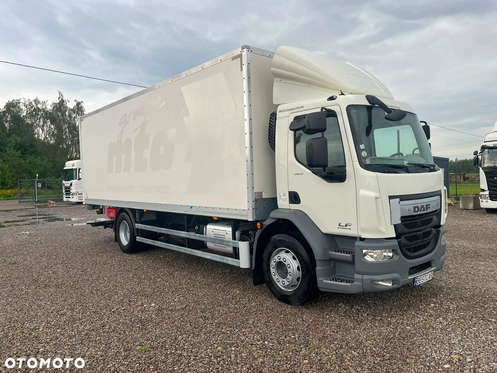 DAF LF320 Euro 6 KONTENER / FURGON / WINDA / Import Francja / Stan bardzo dobry - 2