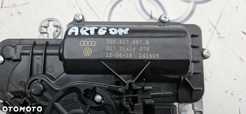 VW Arteon HB Sedan Zamek klapy bagażnika z dociągiem Dociąg klapy 3G0827887B 5TA827506D - 6