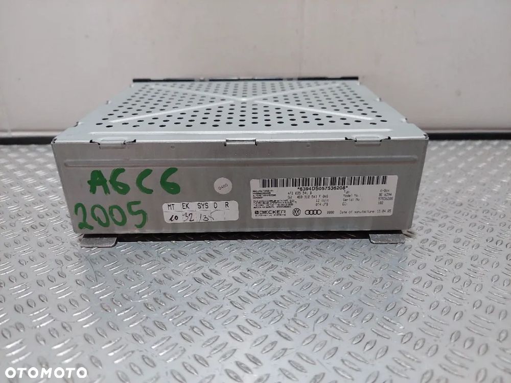 TUNEL RADIA MODUŁ AUDI A6 C6 NR 4F0035541B - 2