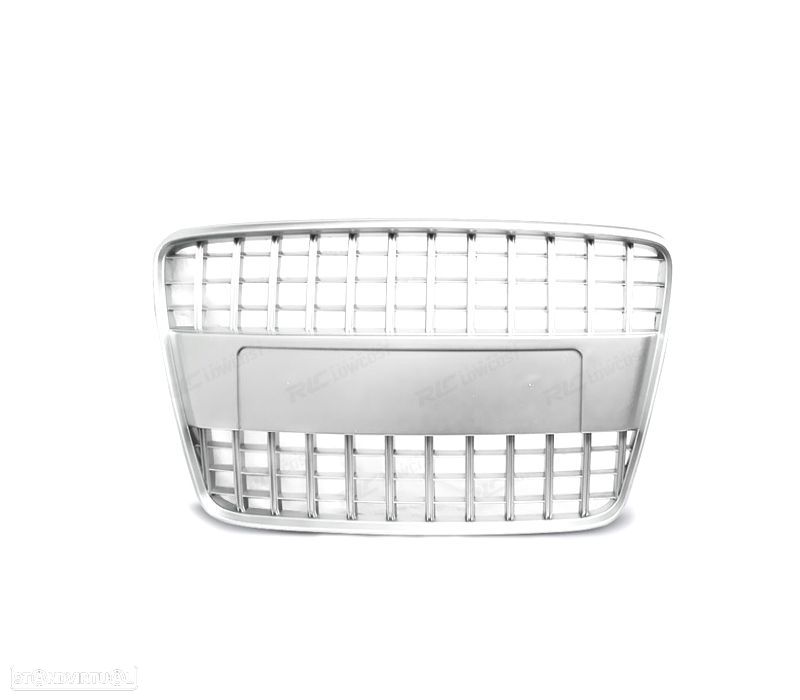 GRELHA FRONTAL AUDI Q7 07- LOOK S-LINE CINZA CLARO - 2