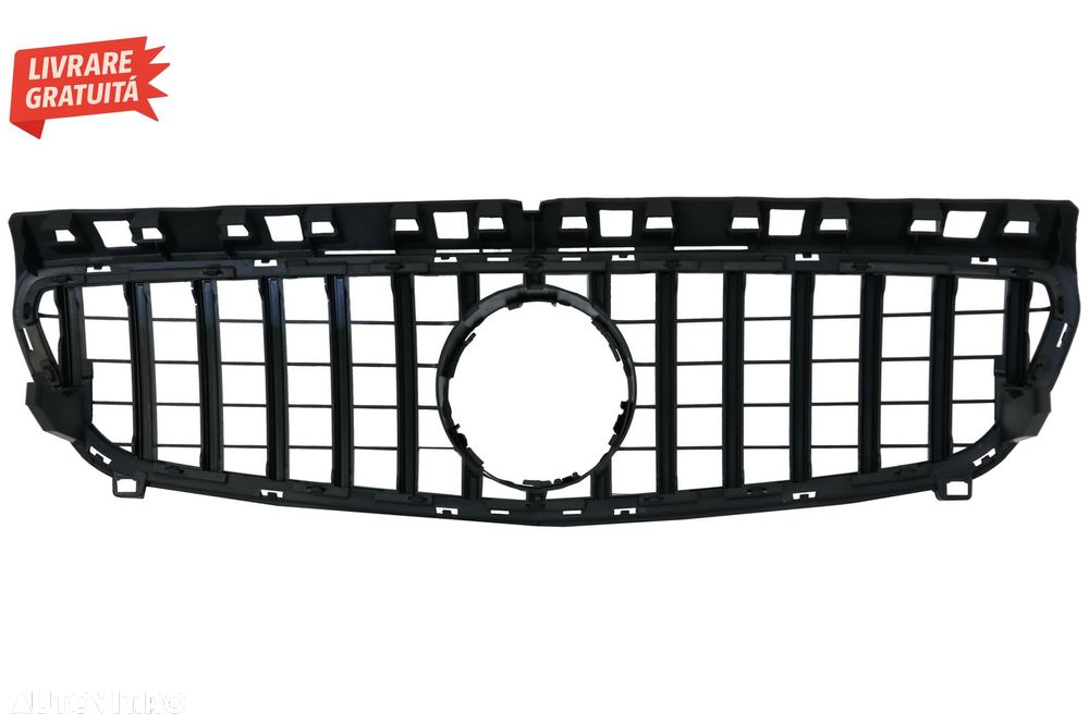 Grila Centrala Mercedes A-Class W176 (2012-08.2015) A45 GT-R Panamericana Design N- livrare gratuita - 4