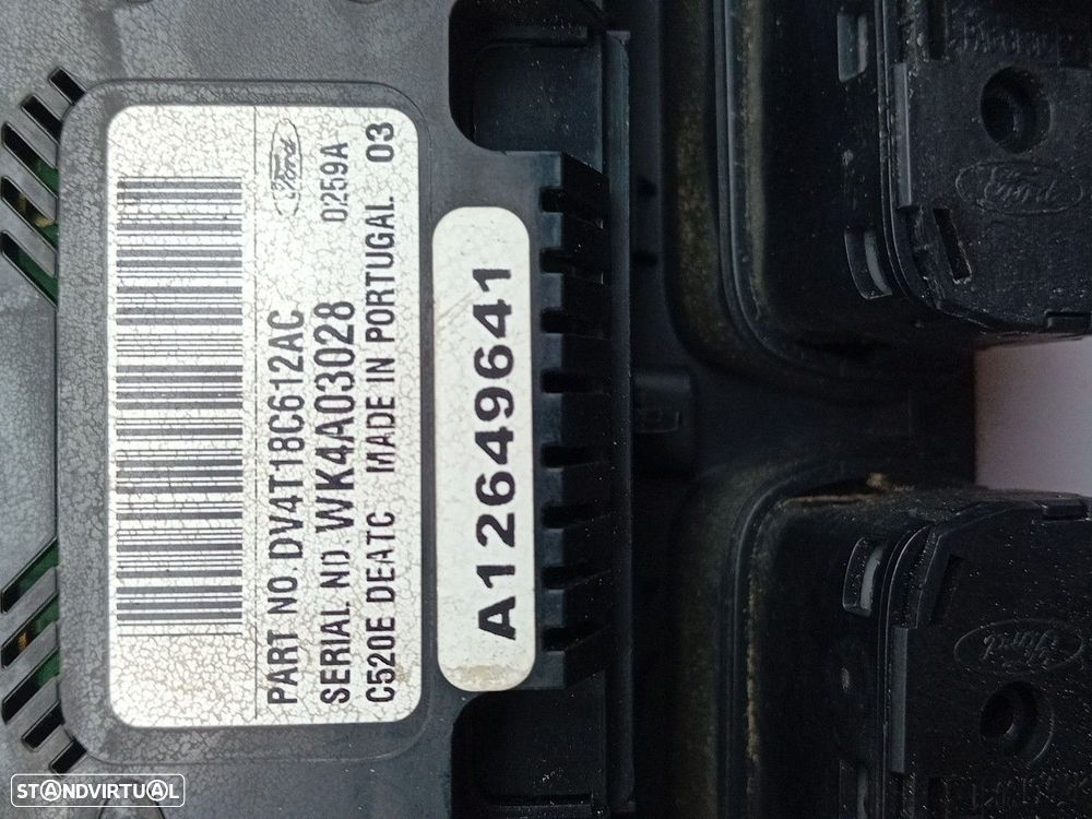 Botão / interruptor do AC FORD Kuga II (DM2) - 6