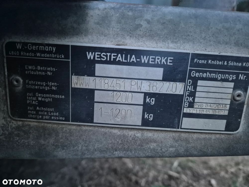 Westfalia 1200 DMC 2,5m/1,4m - 7