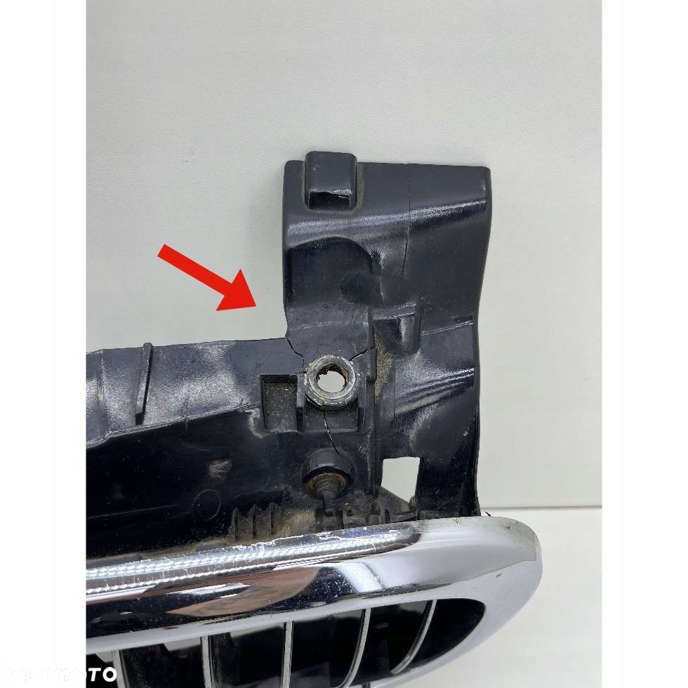 BMW 7 E65 LIFT ATRAPA GRILL NERKI CHROM 7145738 - 7