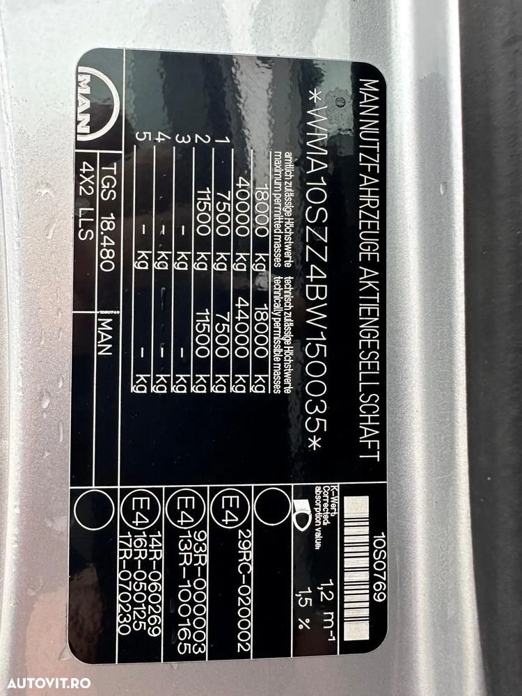MAN TGS 18.480 4x2 LLS - 13