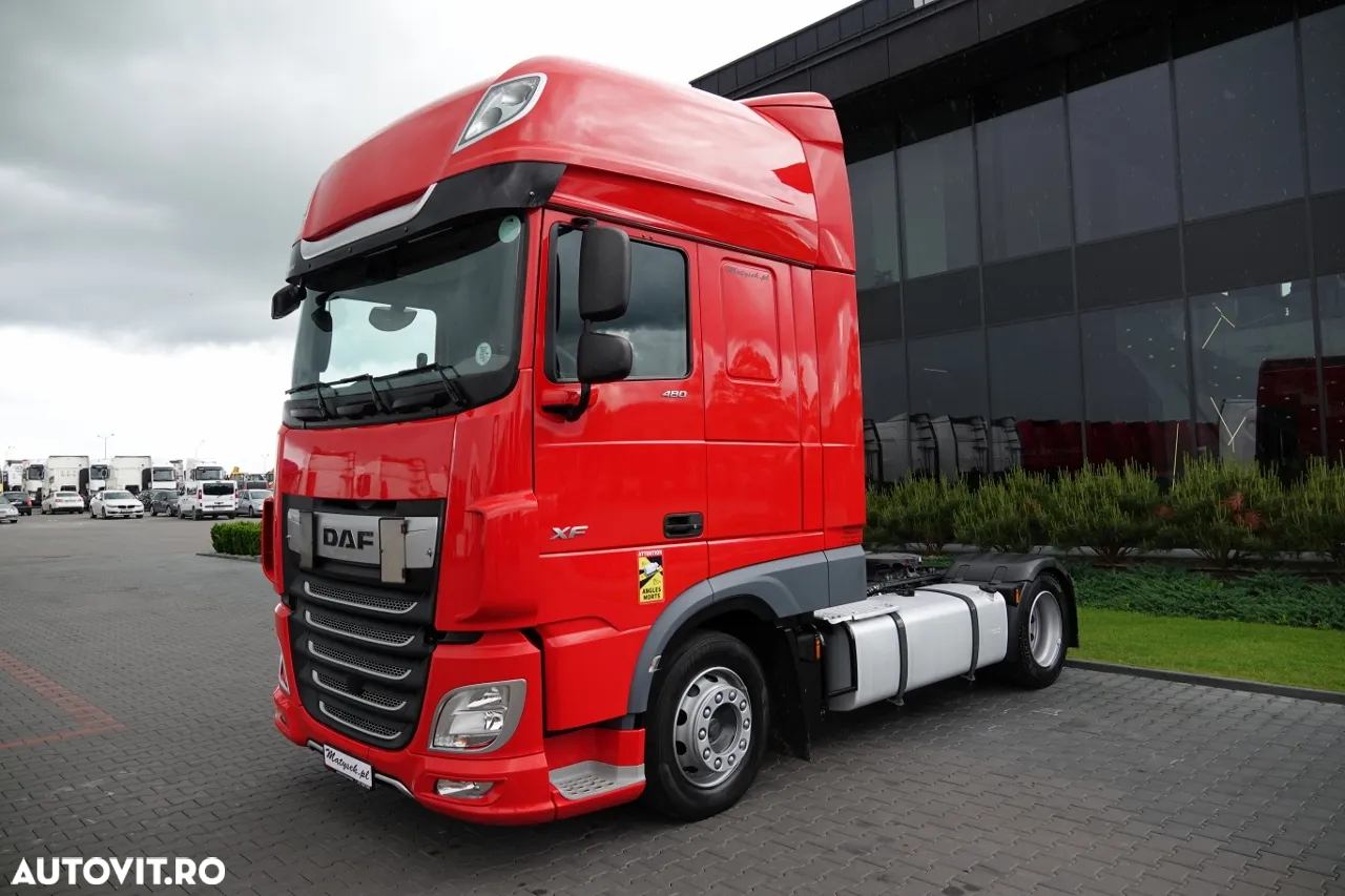 DAF XF 480 / PLATĂ JOSĂ / MEGA / 2021 / SSC / DUPĂ CONTRACT DE SERVICE GOLDEN / - 6
