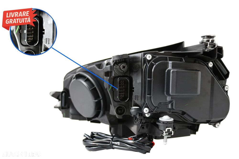 Faruri LEDriving Osram Full LED VW Golf 7 VII (2012-2017) Negru pentru Faruri Xeno- livrare gratuita - 9