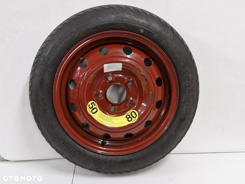 HYUANDAI VELOSTER KOŁO ZAPASOWE DOJAZDOWE 529102H910 5X114.3 4JX15 125/80/15 - 1
