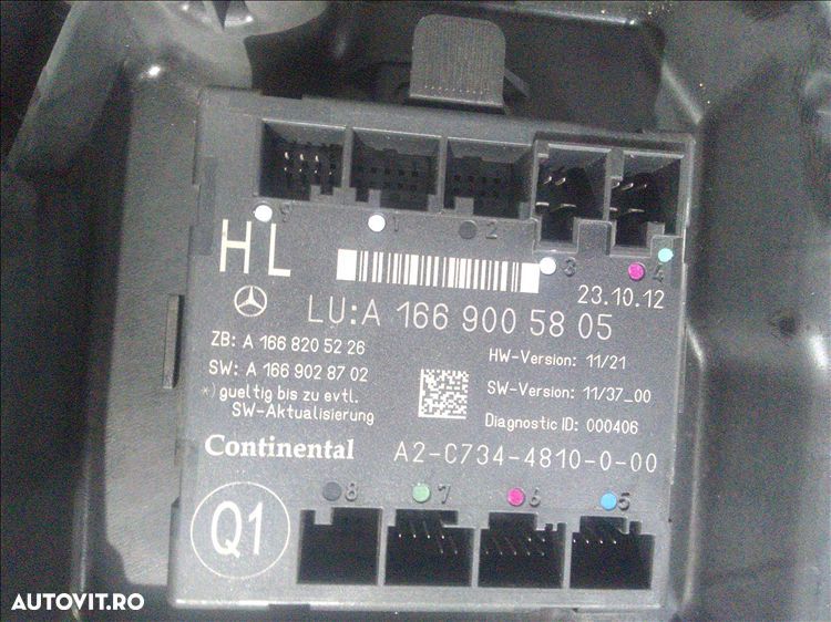 calculator confort  usa stanga spate mecedes benz ml w 166 an fabr. 2014 - 1