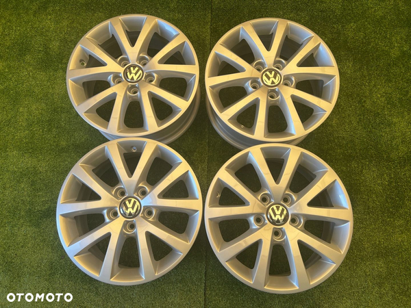 KOMPLET FELG FELGI ALU VW 1K0 TOURAN GOLF 16 ET50 5X112 ORYGINALNE